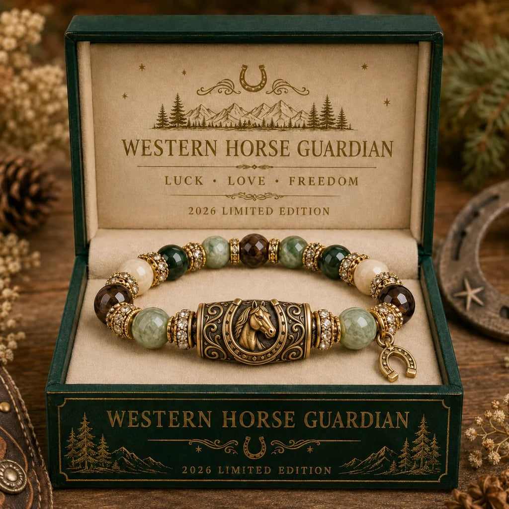 🔥Limited Edition🐎 Western Horse Guardian Crystal Bracelet👍