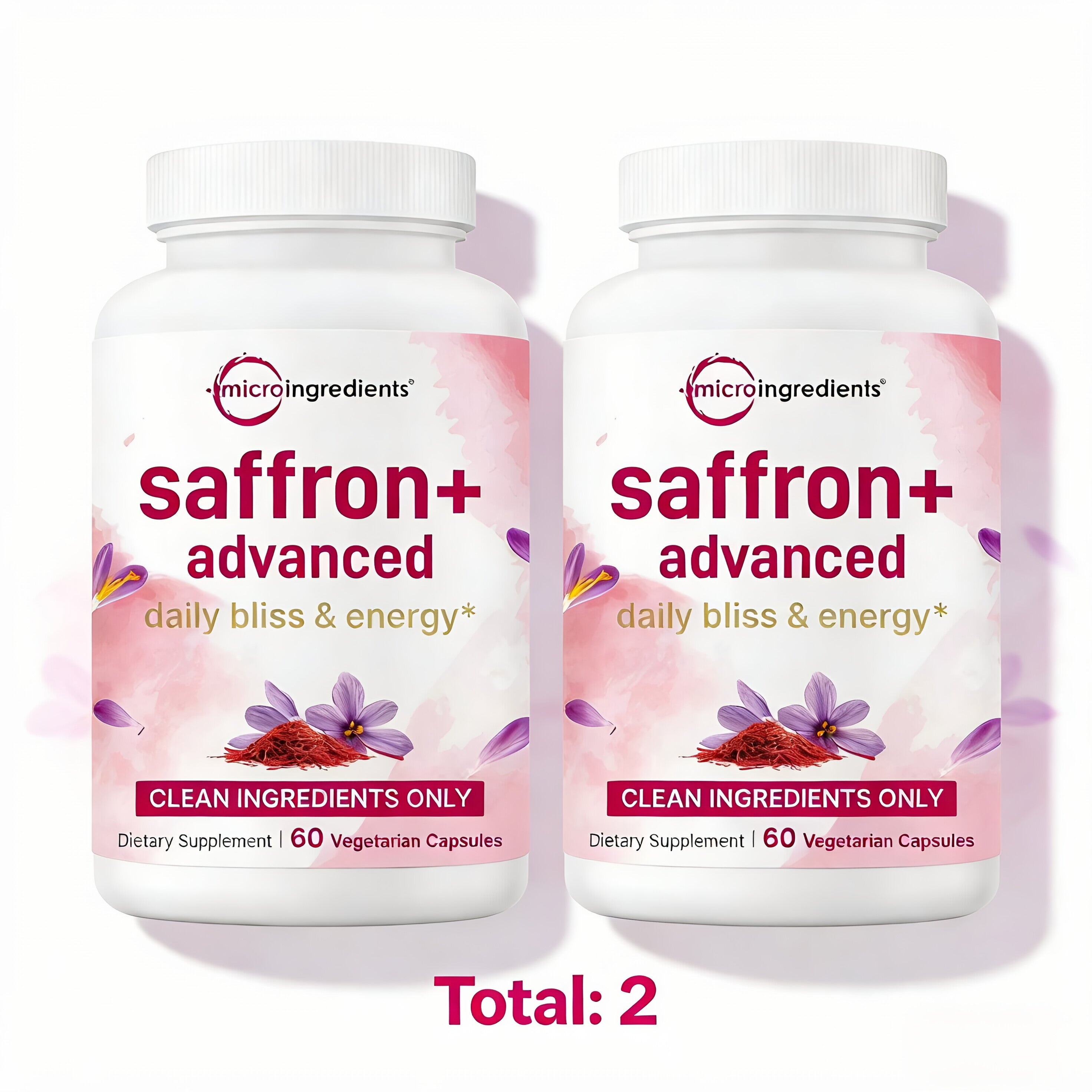 Saffron+ Advanced Supplements, 60 Veggie Capsules